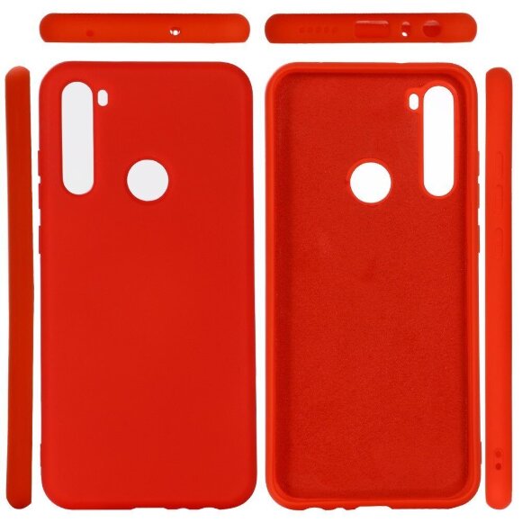 Силиконовый чехол Mobile Shell для Xiaomi Redmi Note 8T (красный)