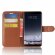 Чехол с визитницей для Nokia 8 Sirocco (коричневый)