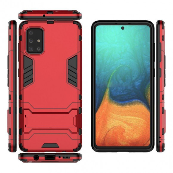 Чехол Duty Armor для Samsung Galaxy A71 (красный)