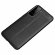 Чехол-накладка Litchi Grain для Samsung Galaxy S21 (черный)