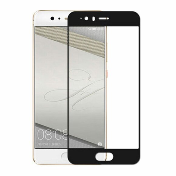 Защитное стекло FULL 3D для Huawei P10 Plus (черный)