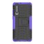 Чехол Hybrid Armor для Huawei P30 (черный + фиолетовый)