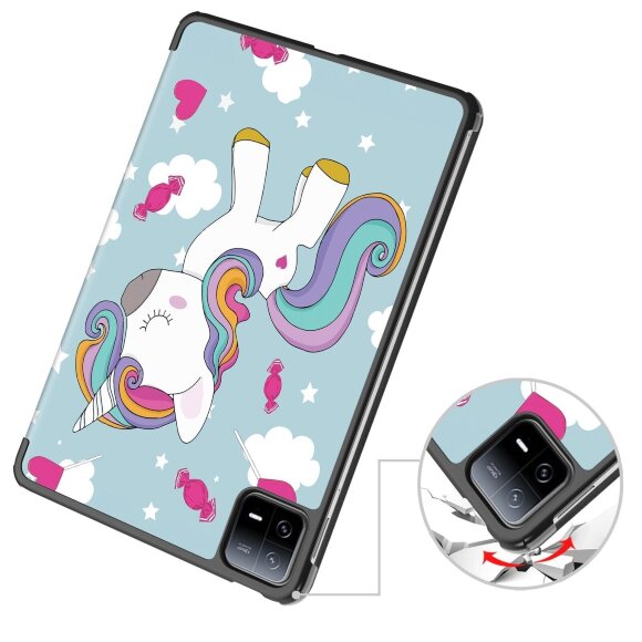 Чехол Smart Case для Xiaomi Pad 6, Xiaomi Pad 6 Pro (Unicorn)