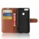 Чехол с визитницей для Huawei P Smart / Enjoy 7S (коричневый)