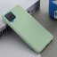 Силиконовый чехол Mobile Shell для Samsung Galaxy A22 (зеленый)