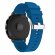 Силиконовый ремешок для Samsung Gear Sport / Gear S2 Classic / Galaxy Watch 42мм / Watch Active / Watch 3 (41мм) / Watch4 (синий)