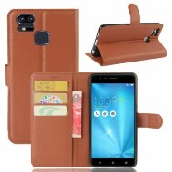 Чехол с визитницей для Asus Zenfone 3 Zoom ZE553KL (коричневый) Чехол с визитницей для Asus Zenfone 3 Zoom ZE553KL (коричневый)