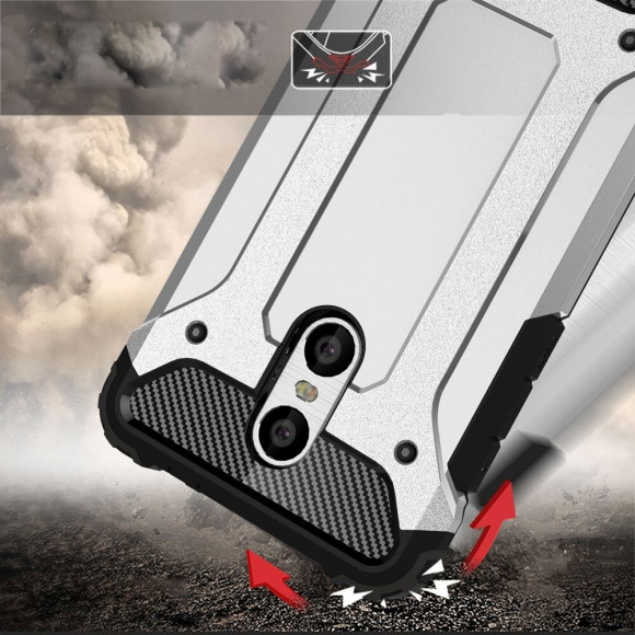 Чехол Armor для Xiaomi Redmi Pro (серебряный)