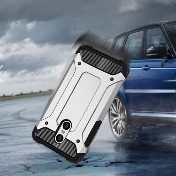 Чехол Armor для Xiaomi Redmi Pro (серебряный)