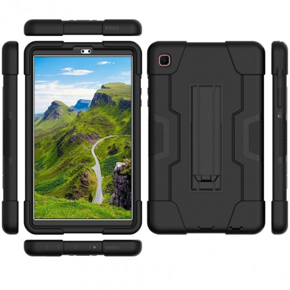 Гибридный TPU чехол для Samsung Galaxy Tab A7 Lite SM-T220 / SM-T225 (черный)