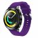 Силиконовый ремешок для Samsung Gear Sport / Gear S2 Classic / Galaxy Watch 42мм / Watch Active / Watch 3 (41мм) / Watch4 (фиолетовый)
