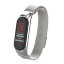 Сетчатый браслет для Xiaomi Mi Band 4 (серебряный)