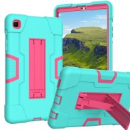 Гибридный TPU чехол для Samsung Galaxy Tab A7 Lite SM-T220 / SM-T225 (зеленый+розовый) Гибридный TPU чехол для Samsung Galaxy Tab A7 Lite SM-T220 / SM-T225 (зеленый+розовый)