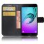 Чехол с визитницей для Samsung Galaxy A3 (2017) SM-A320F (черный)