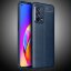 Чехол-накладка Litchi Grain для Realme GT Master Edition (темно-синий)