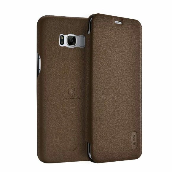 Чехол LENUO для Samsung Galaxy S8 (коричневый)