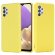 Силиконовый чехол Mobile Shell для Samsung Galaxy A32 SM-A325F (желтый)