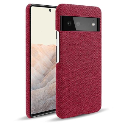 Тканевый чехол для Google Pixel 6a (красный)