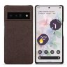 Тканевый чехол Full Cloth Texture для Google Pixel 6 Pro (коричневый)