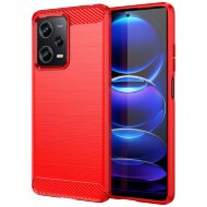 Чехол-накладка Carbon Fibre для Xiaomi Redmi Note 12 Pro Plus (красный) Чехол-накладка Carbon Fibre для Xiaomi Redmi Note 12 Pro Plus (красный)
