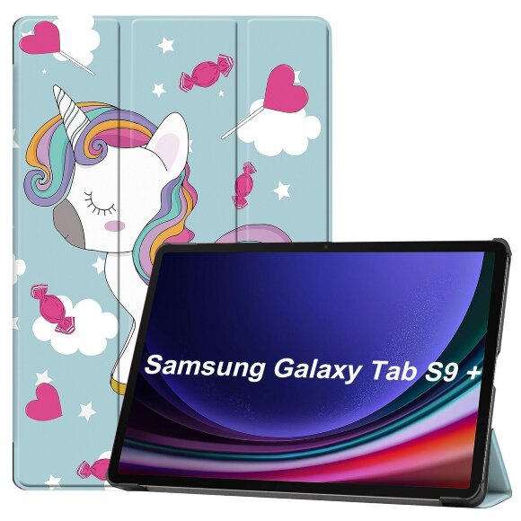 Чехол Smart Case для Samsung Galaxy Tab S9 Plus (Unicorn)
