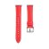 Кожаный ремешок для Samsung Galaxy Fit 3 SM-R390 (красный)