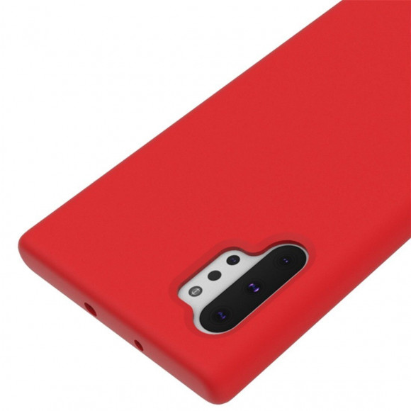 Силиконовый чехол Mobile Shell для Samsung Galaxy Note 10+ (Plus) (красный) Силиконовый чехол Mobile Shell для Samsung Galaxy Note 10+ (Plus) (красный)