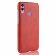 Чехол Litchi Texture для Huawei Honor 8C (красный)