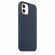 Чехол MagSafe для iPhone 12 mini (темно-синий)
