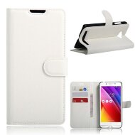 Чехол с визитницей для Asus Zenfone Max (ZC550KL) (белый) Чехол с визитницей для Asus Zenfone Max (ZC550KL) (белый)