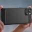 Чехол-накладка Carbon Fibre для iPhone 14 (черный)