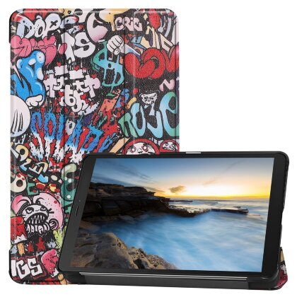 Чехол Smart Case для Samsung Galaxy Tab A 8.0 (2019) SM-T290, SM-T295 (Graffiti)