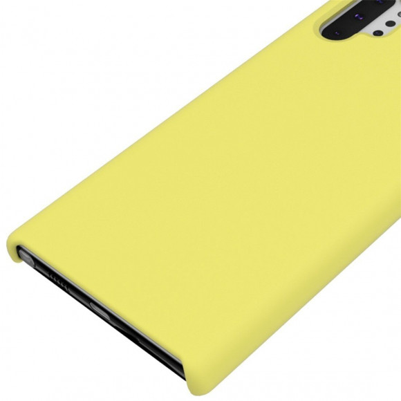 Силиконовый чехол Mobile Shell для Samsung Galaxy Note 10+ (Plus) (желтый) Силиконовый чехол Mobile Shell для Samsung Galaxy Note 10+ (Plus) (желтый)