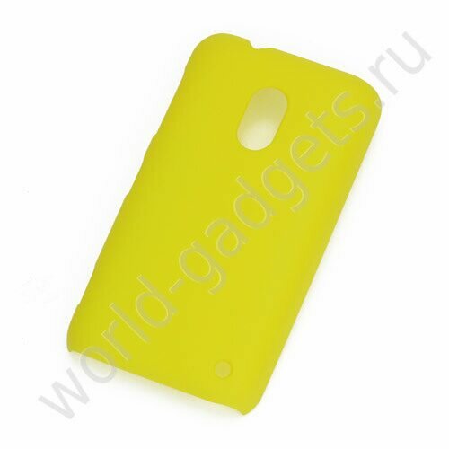 Пластиковый чехол для Nokia Lumia 620 (желтый)