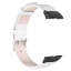 Кожаный ремешок для Huawei Band 6 / Honor Band 6 (белый)