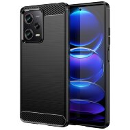 Чехол-накладка Carbon Fibre для Xiaomi Redmi Note 12 Pro Plus (черный)