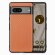 Чехол Carbon Texture для Google Pixel 7a (коричневый)
