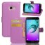 Чехол с визитницей для Samsung Galaxy A3 (2017) SM-A320F (фиолетовый)