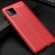 Чехол-накладка Litchi Grain для Samsung Galaxy A42 (красный)