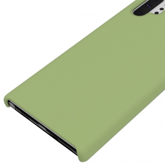 Силиконовый чехол Mobile Shell для Samsung Galaxy Note 10+ (Plus) (темно-зеленый) Силиконовый чехол Mobile Shell для Samsung Galaxy Note 10+ (Plus) (темно-зеленый)