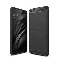 Чехол-накладка Carbon Fibre для Xiaomi Mi6 Plus (черный) Чехол-накладка Carbon Fibre для Xiaomi Mi6 Plus (черный)