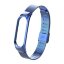 Сетчатый браслет с застежкой для Xiaomi Mi Band 4 (голубой)