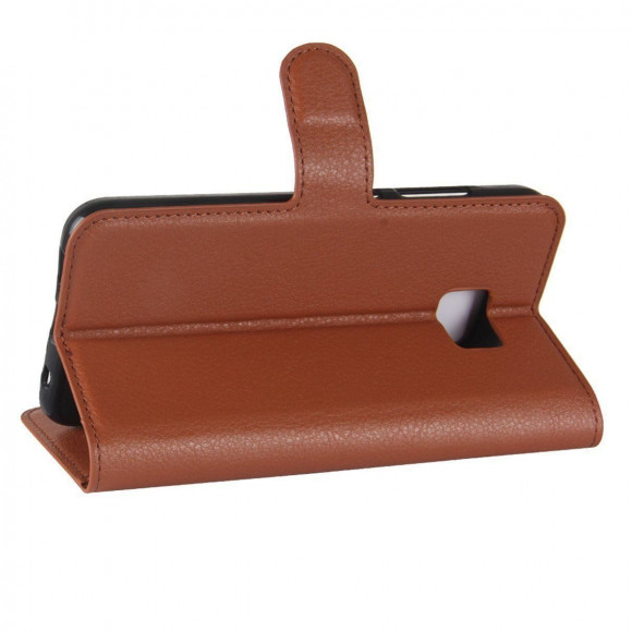 Чехол с визитницей для Asus Zenfone 4V V520KL (коричневый)