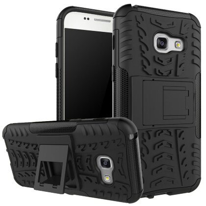 Чехол Hybrid Armor для Samsung Galaxy A3 (2017) SM-A320F (черный)