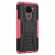 Чехол Hybrid Armor для Xiaomi Redmi Note 9 (черный + розовый)