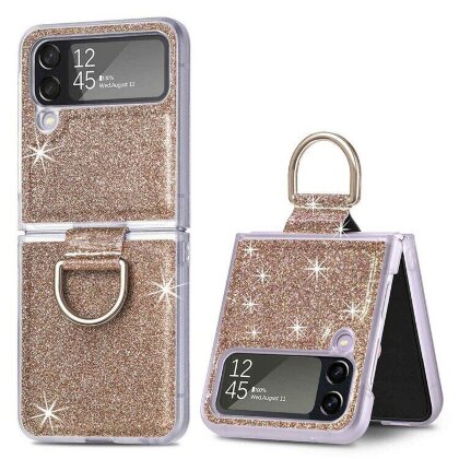 Чехол для Samsung Galaxy Z Flip 3 (золотой)