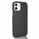 Кожаная накладка-чехол для iPhone 12 mini (черный)