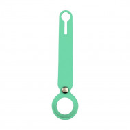 Удлиненная силиконовая подвеска для AirTag (светло-зеленый)