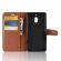 Чехол с визитницей для Nokia 2.1 (коричневый)