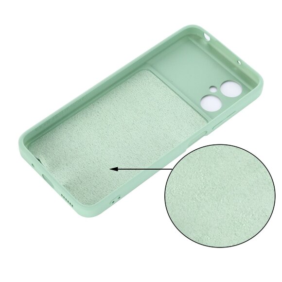 Силиконовый чехол Mobile Shell для Xiaomi Poco M4 5G Global (зеленый)